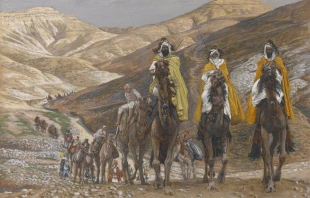 Die Reise der Heiligen Drei Könige: Ein Gemälde von James Tissot (1836-1902)
 / Minneapolis Institute of Arts via Wikimedia (Gemeinfrei)
