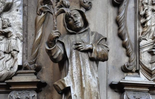 Bruno von Köln im Chorgestühl der Kirche St. Magnus in Bad Schussenried / gemeinfrei