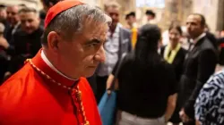 Kardinal Angelo Becciu / Daniel Ibáñez / CNA Deutsch 