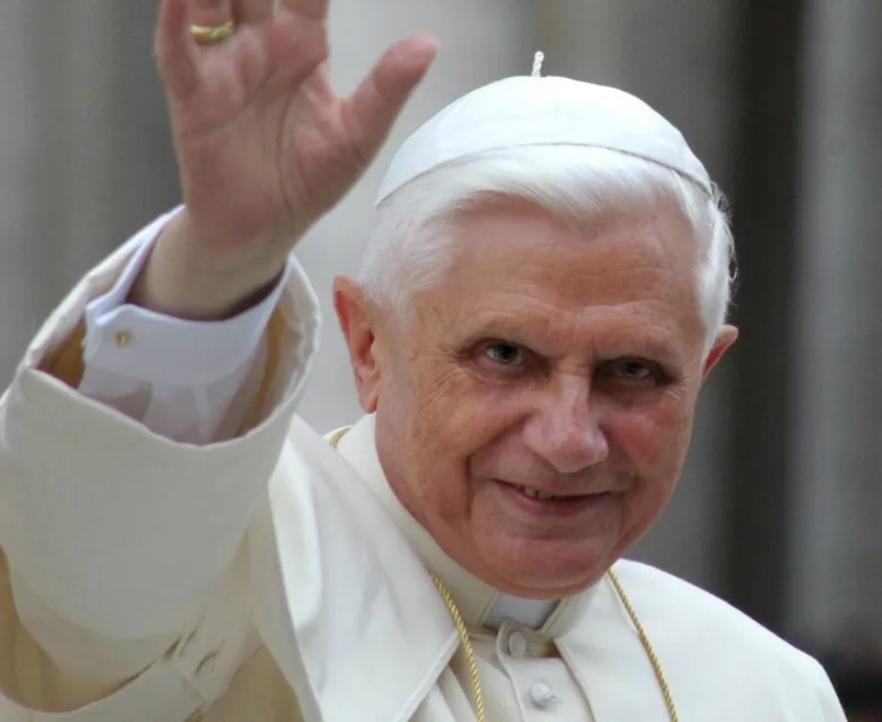 Papst emeritus Benedikt XVI. am 15. Juni 2015 im Vatikan