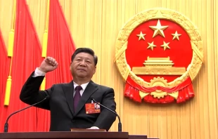 Chinas Staatspräsident Xi Jinping / Screenshot von YouTube