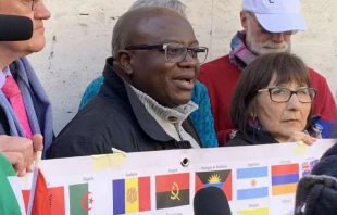 Benjamin Kitobo sagt, er wurde von einem belgischen Priester sexuell missbraucht, der zuvor in Belgien Kinder missbrauchte / Courtney Grogan / CNA Deutsch
