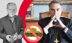 Christian Peschken (EWTN) im Gespräch mit Erzbischof Ettore Balestrero, dem Ständigen Vertreter des Heiligen Stuhls bei der UN in Genf / 