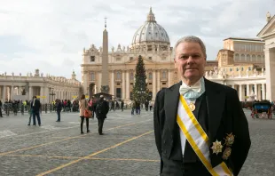 Der Botschafter Schwedens am Heiligen Stuhl und in Malta, Lars-Hjalmar Wide, am 11. Januar 2016 / CNA/Daniel Ibanez