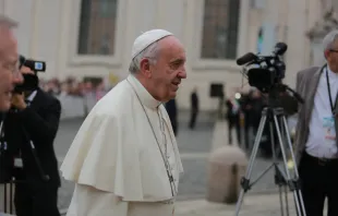 Papst Franziskus am 26. Oktober 2016. / CNA/Lucia Ballester