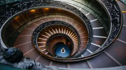Die berühmte Treppe in den Vatikanischen Museen / Daniel Ibanez / CNA Deutsch 