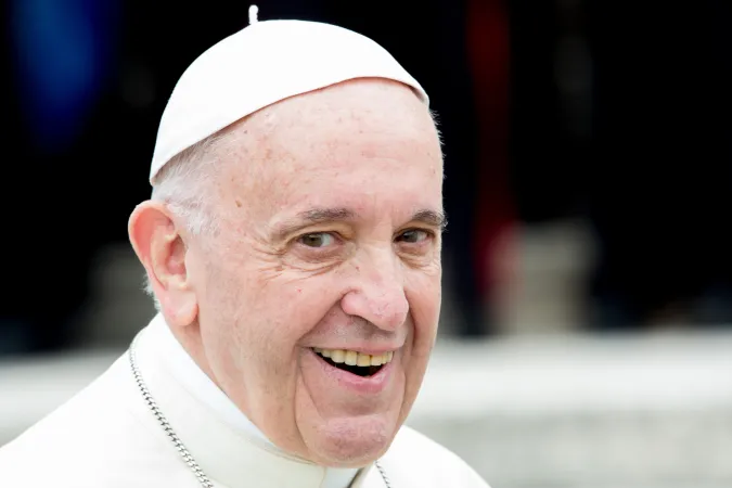 Papst Franziskus bei der Generalaudienz am 18. April 2018