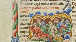 Die sieben Schläfer von Ephesus, Illumination im Weißenauer Passionale, um 1170 / Wikimedia / Gemeinfrei