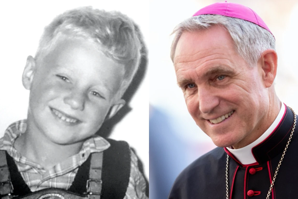 Wie ein junger Gänswein Weihnachten feierte