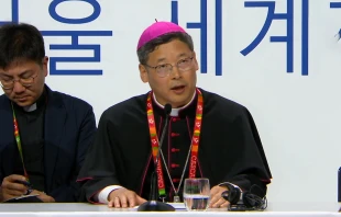 Erzbischof Peter Chung Soon-taick / Screenshot von YouTube