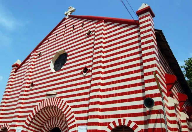 Die Kathedrale von Cotonou in Benin, Westafrika.