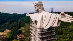Christus der Beschützer wird in der Nähe von Encantado, Rio Grande do Sul, Brasilien, gebaut.  / Cristo Protetor de Encantado / Facebook