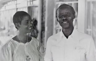 Cyprien and Daphrose Rugumba. / Archives de la Communauté de l'Emmanuel