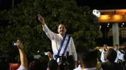 Daniel Ortega feiert seine Wiedereinführung als Präsident von Nicaragua, 10. Januar 2012 / Cancilleria del Ecuador via Flickr (CC BY-SA 2.0).