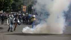 Straßenschlachten zwischen Demonstranten und Polizei in La Paz (Bolivien) am 21. November 2019 / Brito Miserocchi / Getty Images