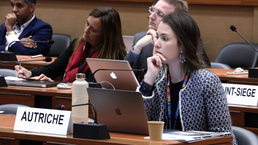 Die österreichische Delegation