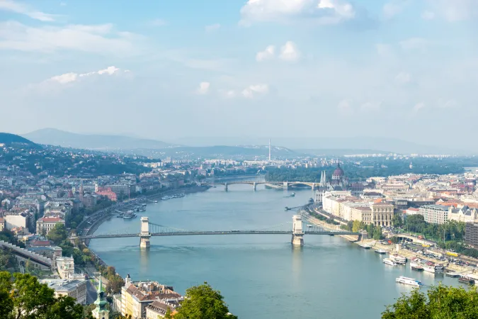 Budapest an der Donau