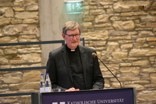 Kardinal Rainer Maria Woelki an der KU Eichstätt-Ingolstadt, 7. Mai 2022 / Daniela Leiter