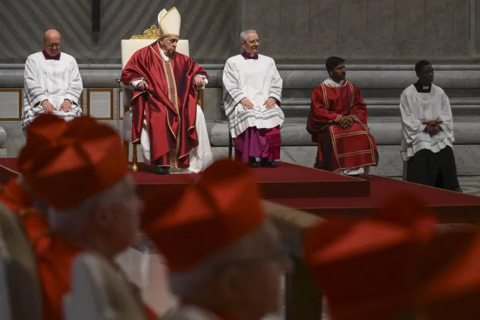 Karfreitagsliturgie mit Papst Franziskus am 7. April 2023