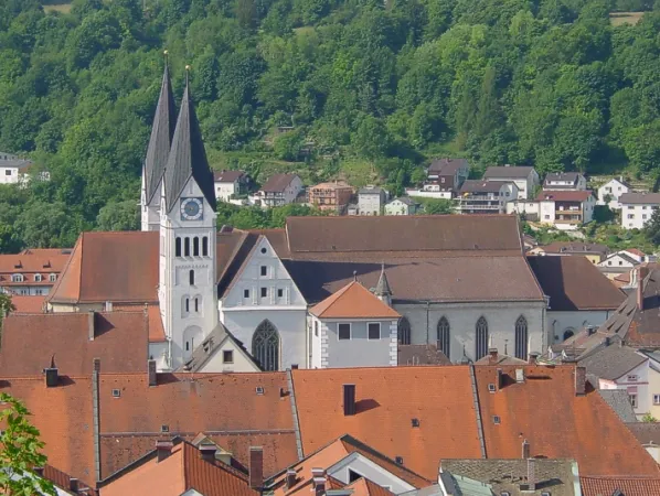 Blick auf den Dom von Eichstätt