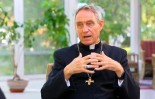 Erzbischof Georg Gänswein / Screenshot von YouTube