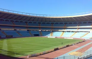 Das Internationale Stadion von Aleppo in besseren Zeiten / Wikimedia Commons via ACI Prensa