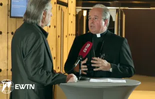 Erzbischof Jurkovic im EWTN-Interview mit Christian Peschken / www.peschken.media