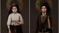 Sie werden die jüngsten Heiligen sein, die nicht als Märtyrer starben: Jacinta und Francisco Marto.  / CNA/www.papa2017.fatima.pt