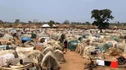 Ein Flüchtlingscamp im Bundesstaat Benue in Nigeria / Kirche in Not