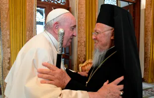 Papst Franziskus, Patriarch Bartholomaios I. / Vatican Media