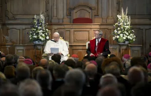 Papst Franziskus an der Katholischen Universität Leuven / Vatican Media