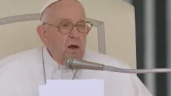 Papst Franziskus am 24. Mai 2023 / screenshot / YouTube / Vatican News