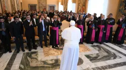 Papst Franziskus mit syro-malabarischen Katholiken am 13. Mai 2024 / Vatican Media