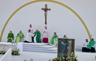 Papst Franziskus in Triest / Daniel Ibáñez / CNA Deutsch