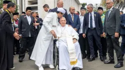 Interreligiöse Begegnung mit Papst Franziskus in Jakarta am 5. September 2024 / Daniel Ibáñez / EWTN News