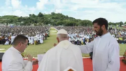 Papst Franziskus am 8. September 2024 im Bistum Vanimo in Papua Neuguinea / Vatican Media