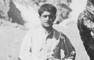 Pier Giorgio Frassati in den Bergen / gemeinfrei