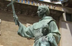 Statue des heiligen Junípero Serra in Palma (Mallorca) / WIkipedia 