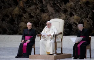 Papst Franziskus, Generalaudienz, 31. August 2022 / Daniel Ibáñez / CNA Deutsch