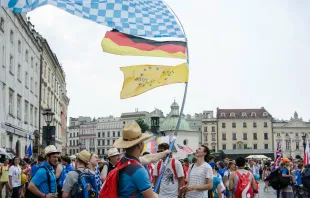 Deutsche Pilger auf dem Weltjugendtag in Krakau / CNA/Alan Holdren