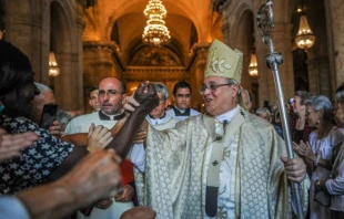 Kardinal Jaime Ortega bei seiner letzten Feier der heiligen Messe als Erbischof von Havanna am 7. Mai 2016 / AFP/Getty Images