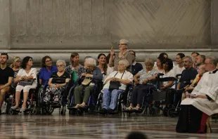 Welttag der Großeltern und älteren Menschen im Jahr 2023 im Vatikan / Pablo Esparza / EWTN
