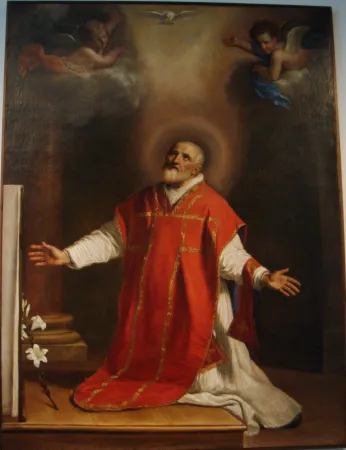 Der heilige Philipp Neri, portraitiert von Guercino