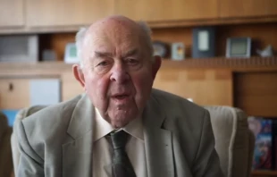 Wolfgang Beinert (92) war Professor für Dogmatik und Dogmengeschichte. Er lehrte an der Universität Regensburg. / Screenshot von YouTube