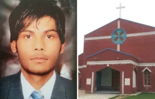 Der junge Akash Bashir, der sein Leben hingab, um die Gläubigen seiner Gemeinde St. John in Youhanabad zu retten / Churchpop.pt