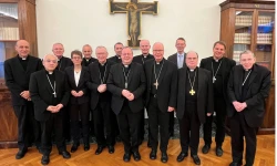 Treffen zwischen deutschen Bischöfen und den Präfekten vatikanischer Dikasterien am 12. November 2025 / Deutsche Bischofskonferenz / Kopp