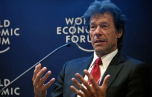 Imran Khan als Redner vor dem "World Economic Forum" / Remy Steinegger/World Economic Forum (CC BY-NC-SA 2.0)