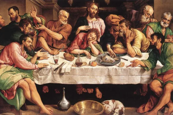 Das letzte Abendmahl von Jacopo Bassano, entstanden um 1546. / Wikimedia (CC0)