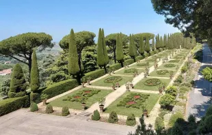 DIe Gärten der päpstlichen Villa in Castel Gandolfo / Mercedes De La Torre / ACI Prensa