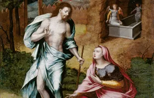 Noli me tangere (Ausschnitt) – gemalt von Jerónimo Cósida, 1570 / Wikimedia (CC0)